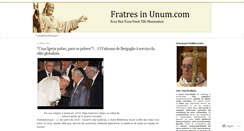 Desktop Screenshot of fratresinunum.com